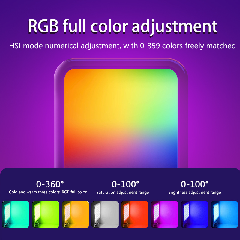 Przenośna lampa LED W70RGB, pe – Photography Lighting Handheld recenzja i cena