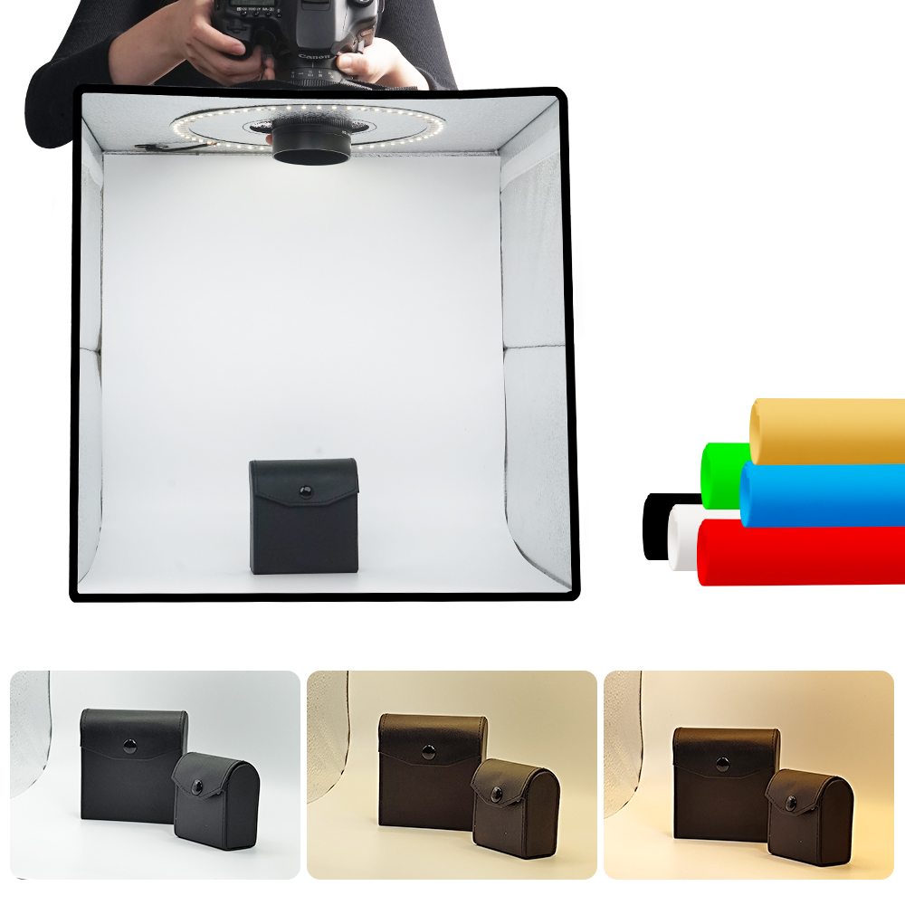 Lightdow Ściemnialna Fotobudka – Photography Lighting Kit Portable recenzja i cena